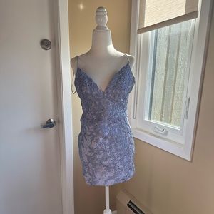 Light Blueish-Purple Dress